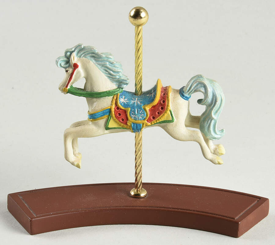 Gems of the Carousel January-Garnet - No Box by Princeton Gallery-1