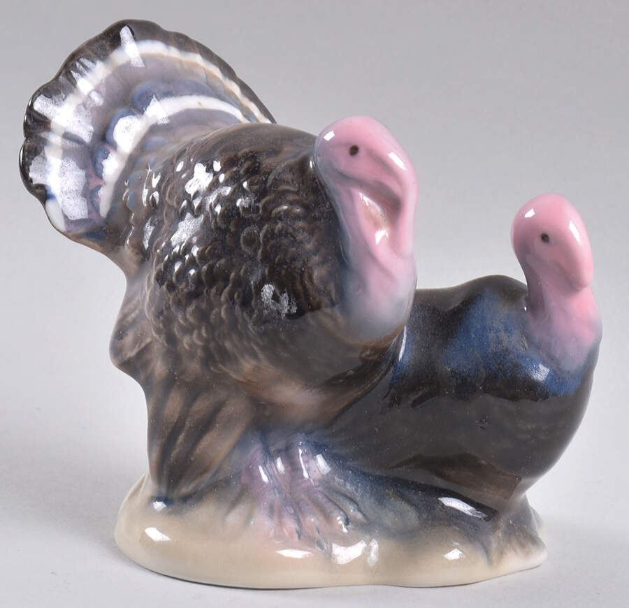 Porcelanas Miquel Requena Figurines Turkey And Young - No Box by Porcelanas Miquel Requena-1