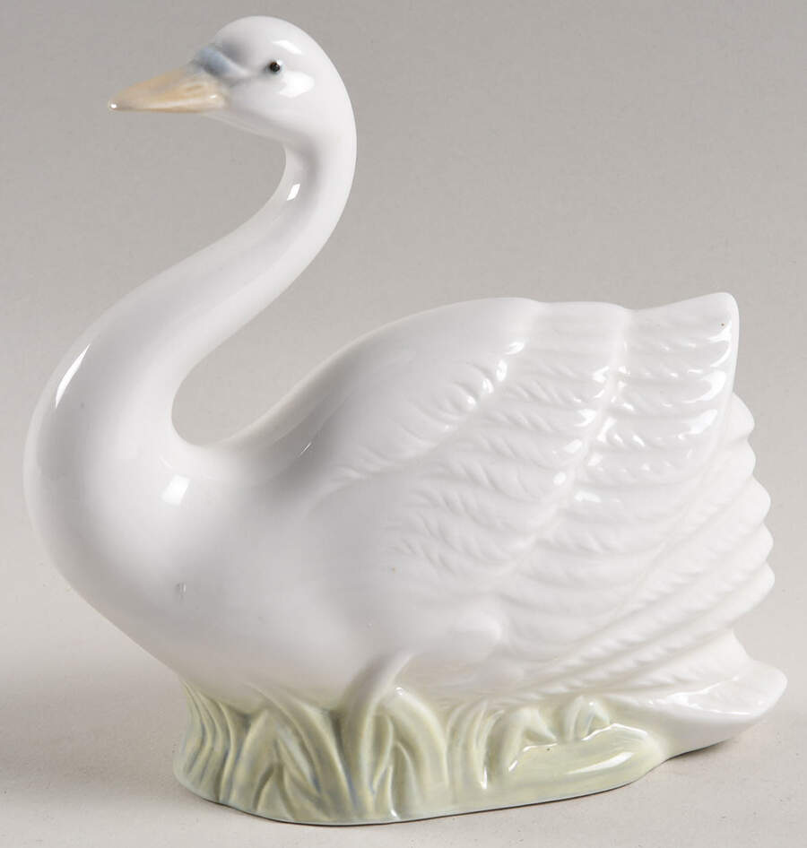 Porcelanas Miquel Requena Figurines Swan - Boxed by Porcelanas Miquel Requena-1