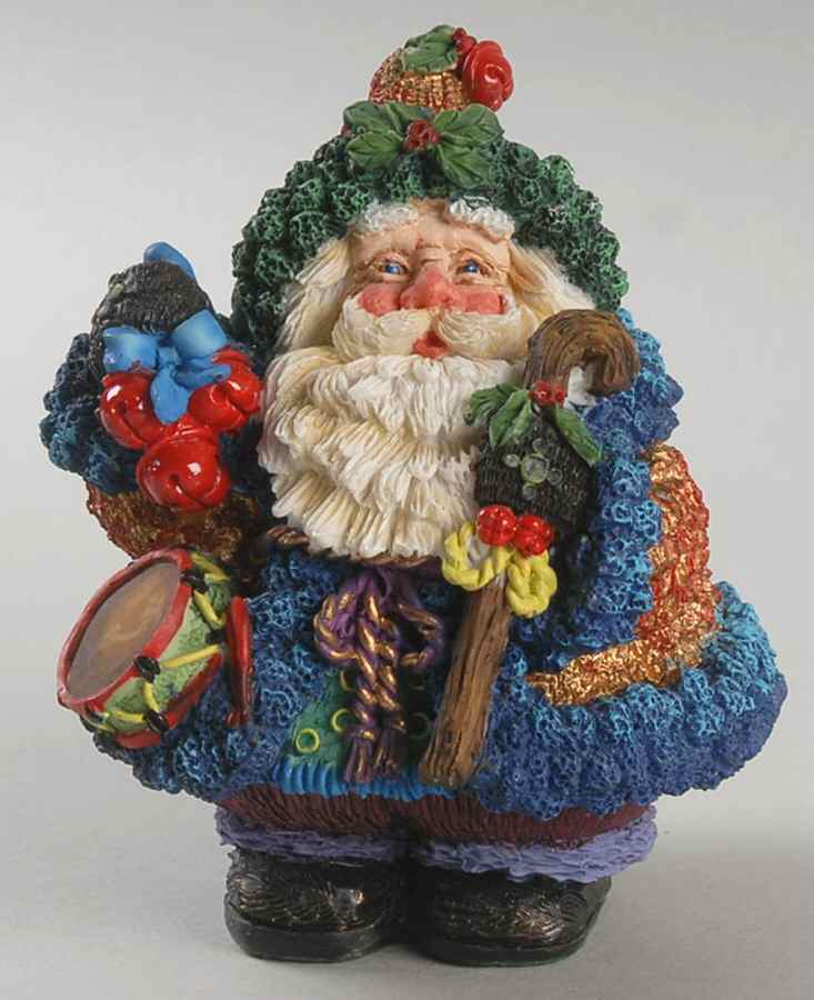 International Crinkle Santas German Santa - Boxed by Possible Dreams-1