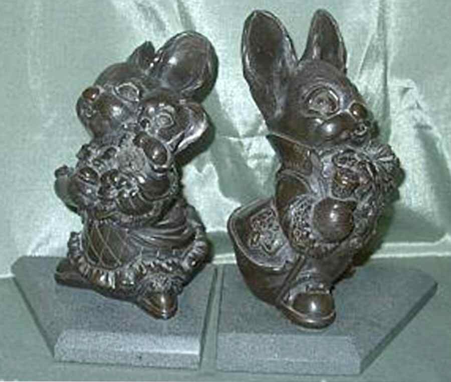 PenDelfin Giftware Rabbit Bookends - No Box by PenDelfin-1