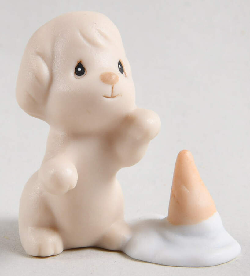 Sugar Town Post Office Set Eyeglasses-Puppy With Snowcone - No Box 9-Eyeglasses Trademark by Precious Moments-1