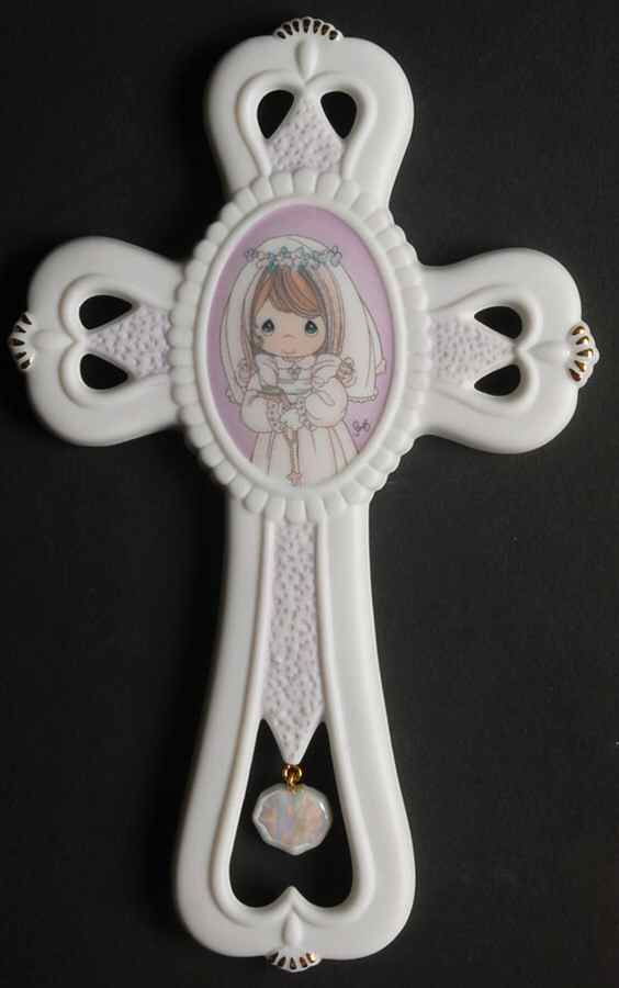 Precious Moments Wall Cross Communion Girl - No Box by Precious Moments-1