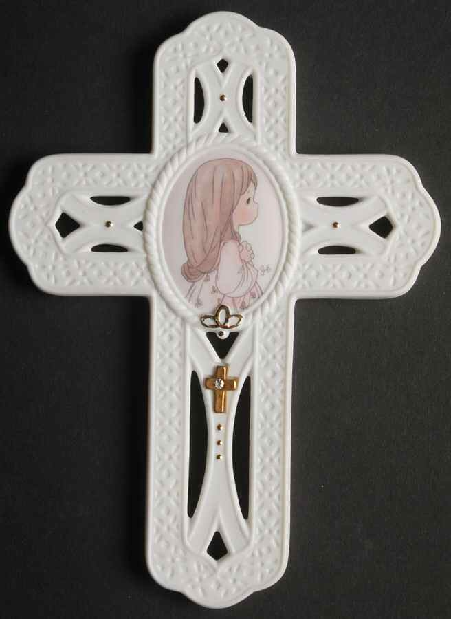 Precious Moments Wall Cross On Your Confirmation Day-Girl - Boxed by Precious Moments-1