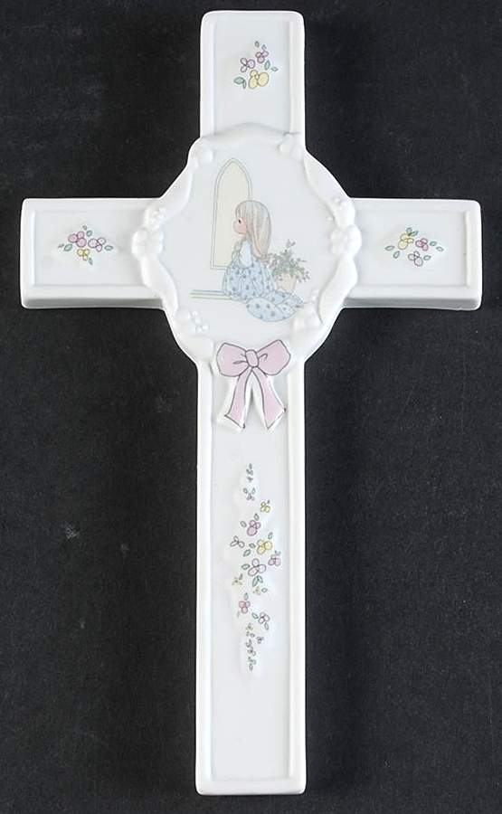 Precious Moments Wall Cross O Worship The Lord - Boxed by Precious Moments-1