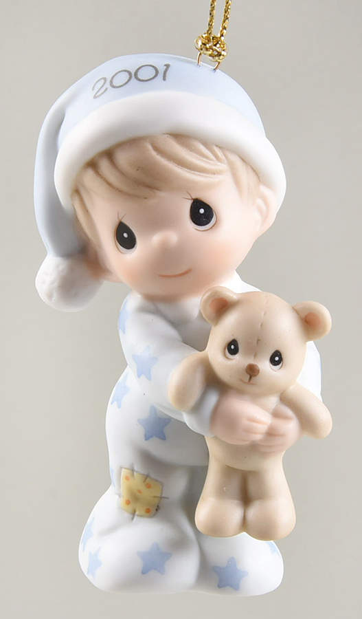 Baby's First Christmas Boy-Baby's First Christmas - No Box by Precious Moments-1