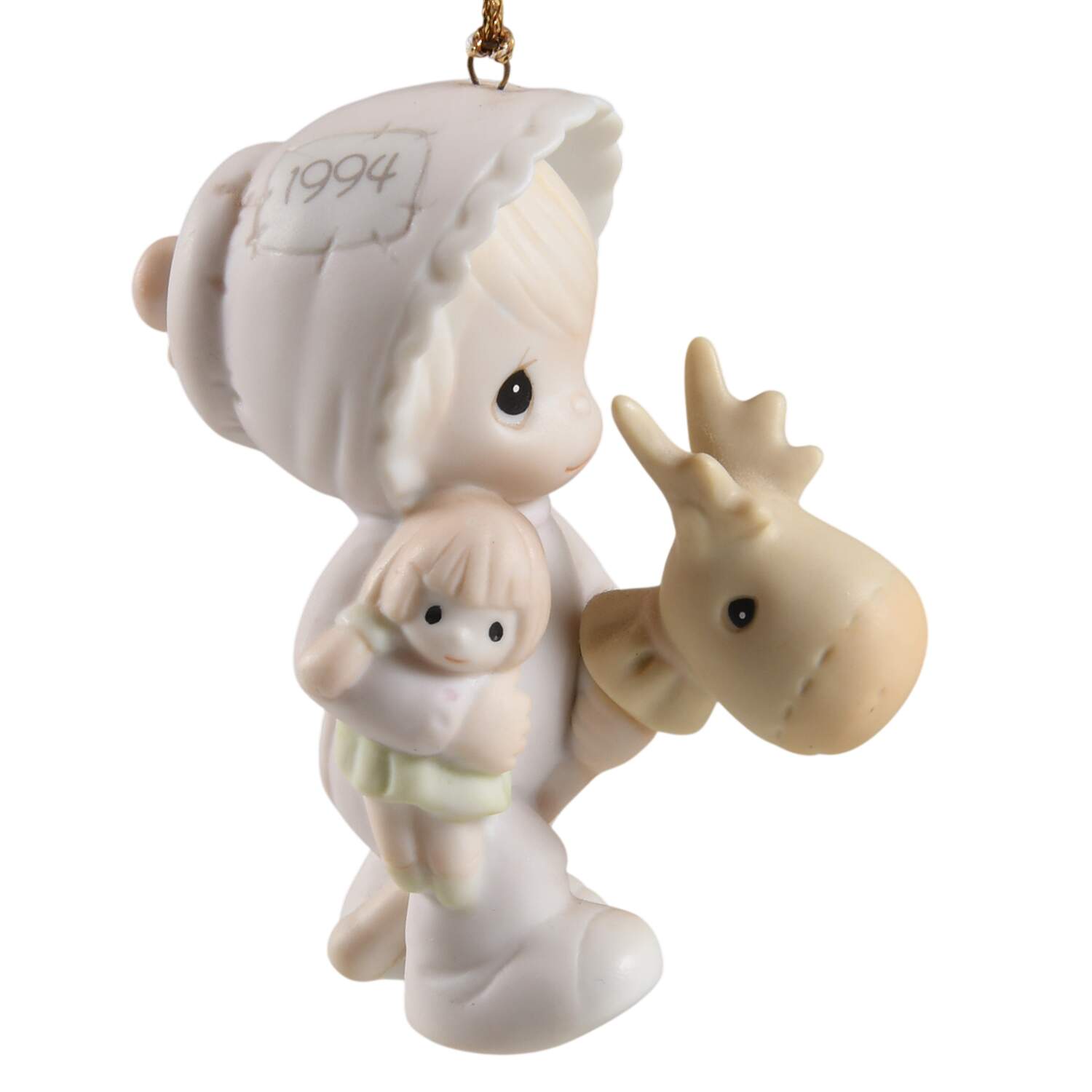 Baby's First Christmas Girl-Baby's First Christmas - No Box by Precious Moments-1