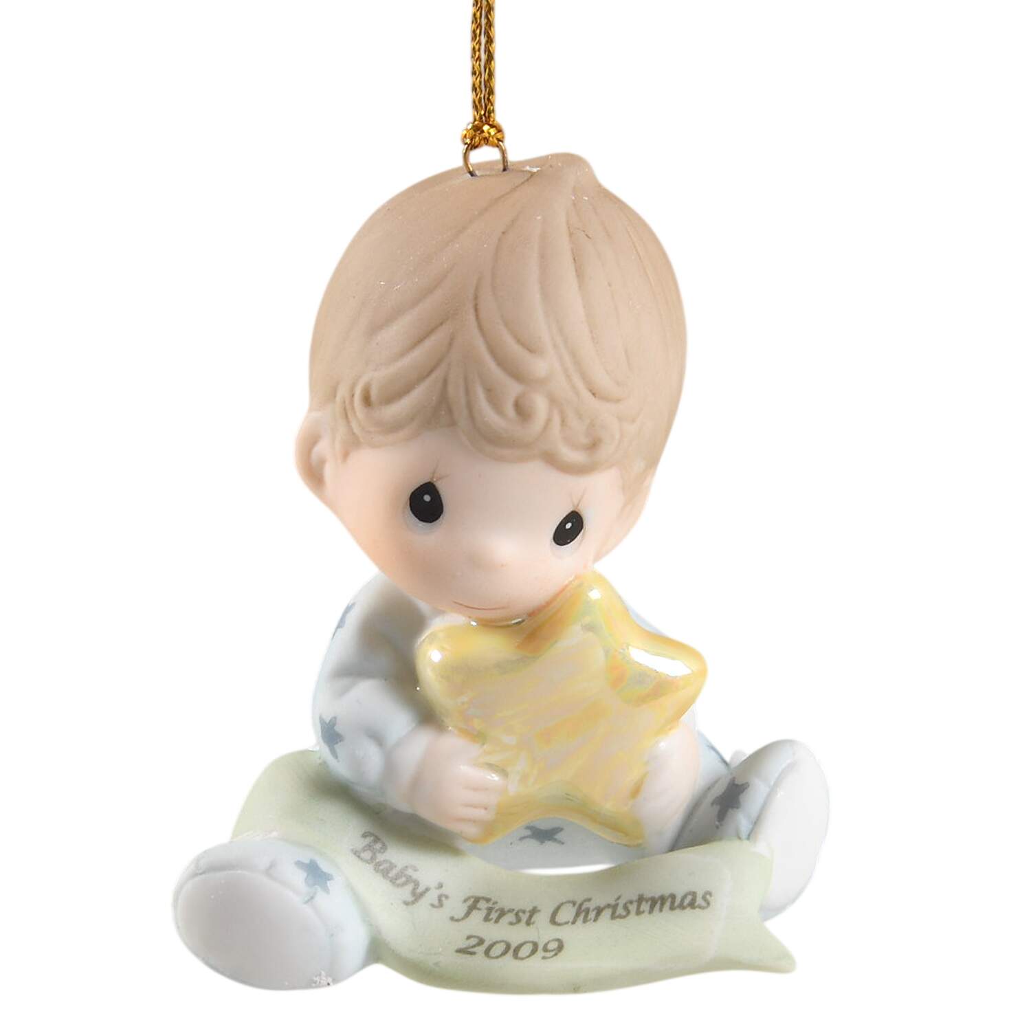 Baby's First Christmas Boy-Baby's First Christmas - Boxed by Precious Moments-1