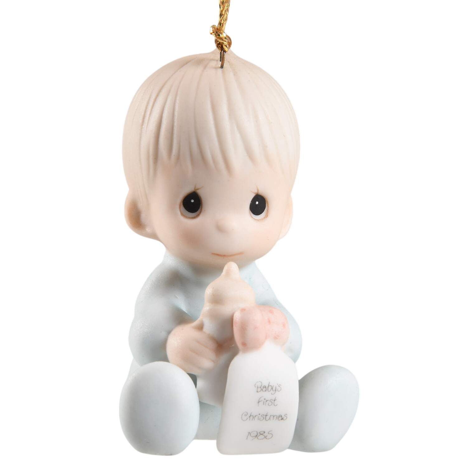 Baby's First Christmas Boy-Baby's First Christmas - Boxed by Precious Moments-1