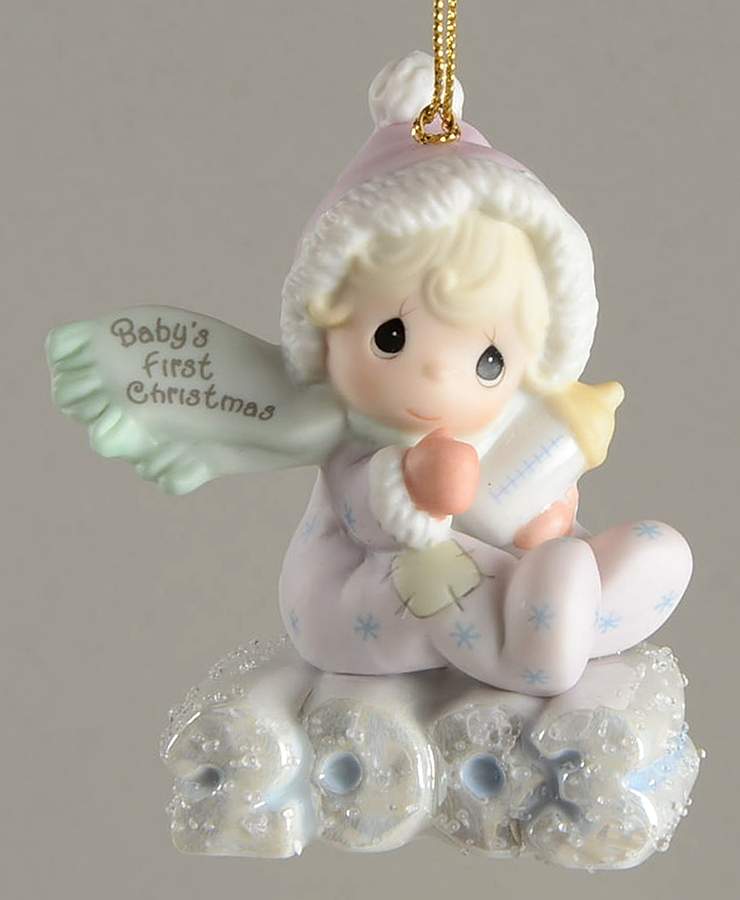 Baby's First Christmas Girl-Baby's First Christmas - Boxed by Precious Moments-1