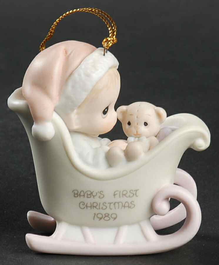Baby's First Christmas Boy-Baby's First Christmas - Boxed by Precious Moments-1