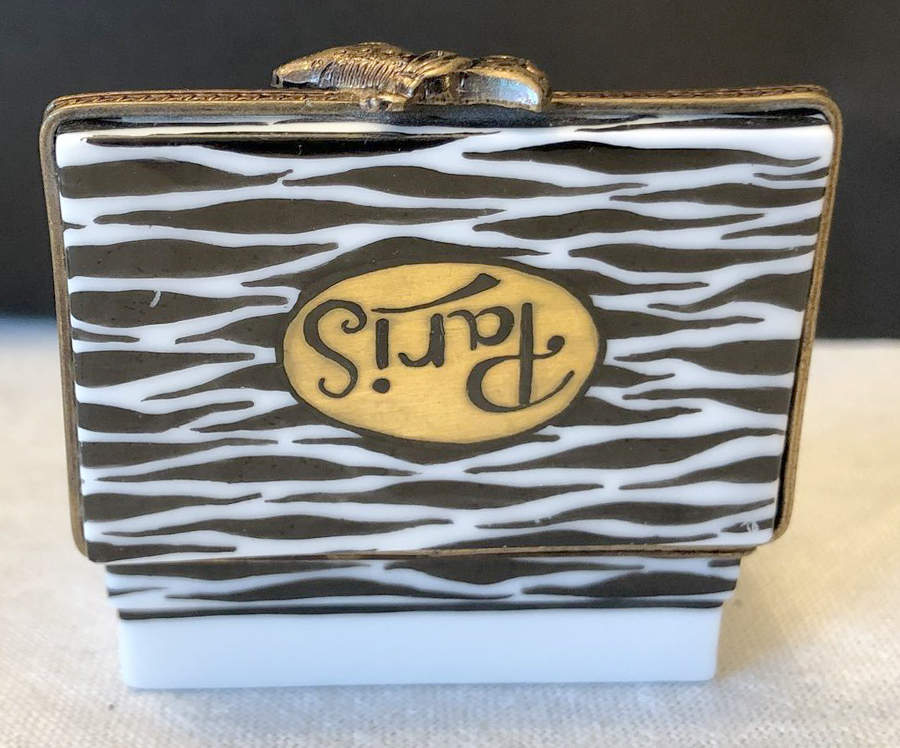 Limoges Boxes Paris Shoe Box - No Box by Parry Vieille-1