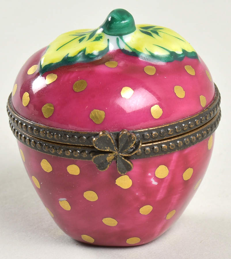 Limoges Boxes Strawberry - No Box by Parry Vieille-1