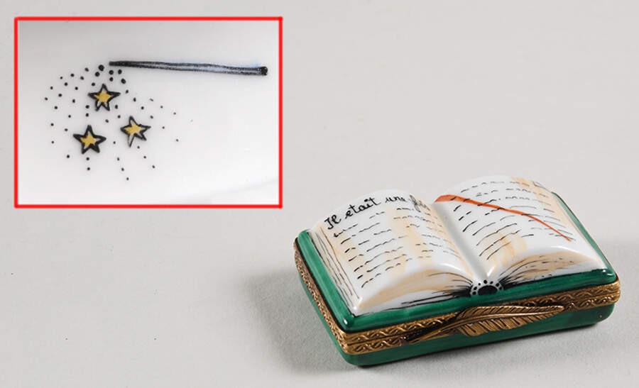 Limoges Boxes Open Book - No Box by Parry Vieille-1