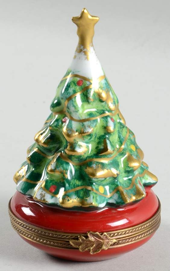 Limoges Boxes Christmas Tree - No Box by Parry Vieille-1