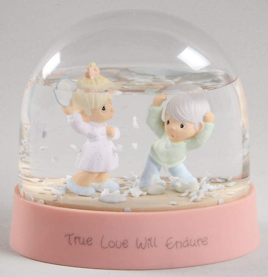 Precious Moments Giftware True Love Will Endure-Snowglob - With Box by Precious Moments-1