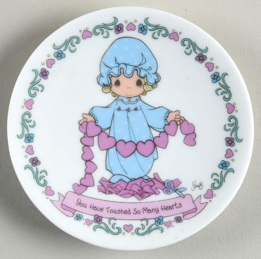 Precious Moments Giftware You Have Touched So Many Hearts-Mini Plt - Boxed by Precious Moments-1