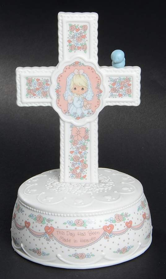 Precious Moments Giftware Communion Girl Cross-Musical - Boxed by Precious Moments-1