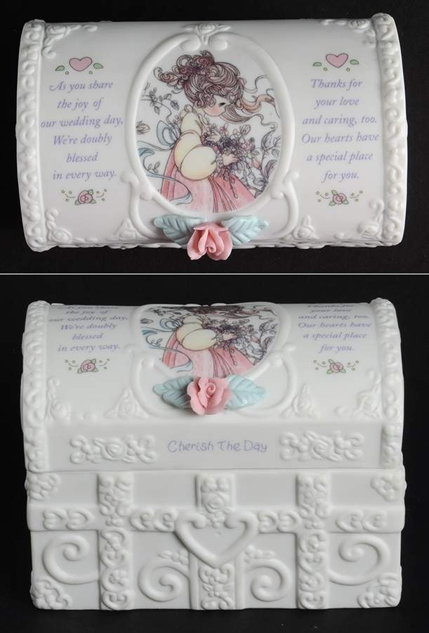 Precious Moments Giftware Cherish The Day-Bridesmaid Trunk Box - With Box by Precious Moments-1