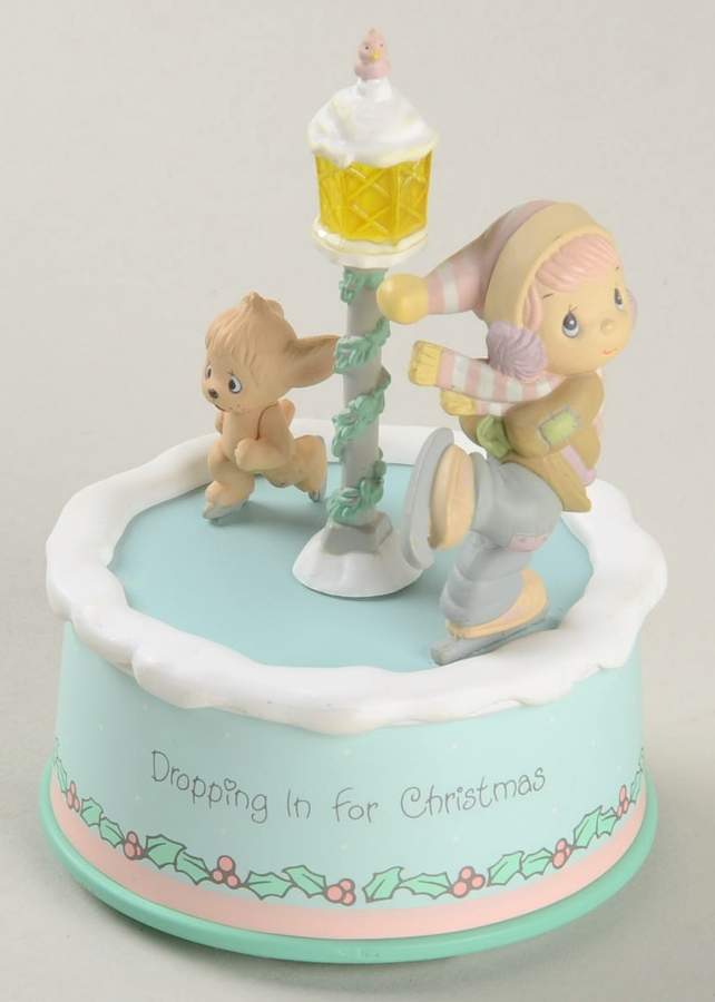 Precious Moments Giftware Dropping In For Christmas-Musical - Boxed by Precious Moments-1