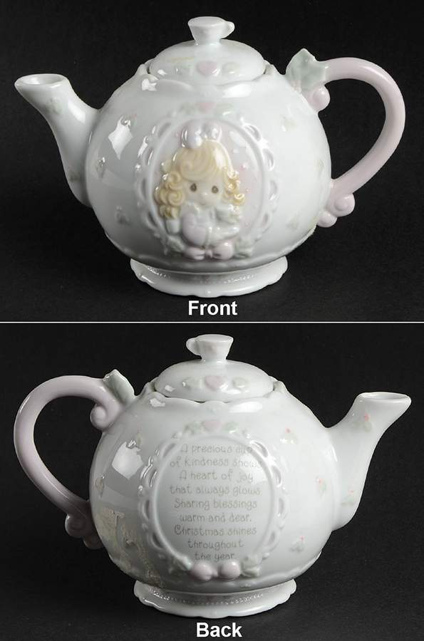 Precious Moments Giftware Christmas Teapot - No Box by Precious Moments-1