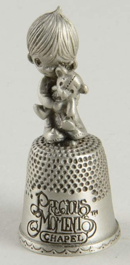 Precious Moments Giftware Chapel Thimble-Boy - Boxed by Precious Moments-1
