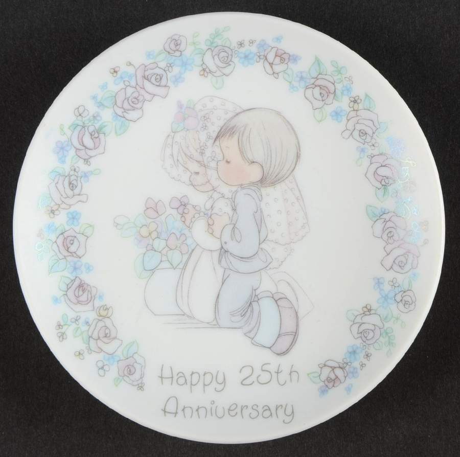 Precious Moments Giftware Happy 25th Anniversary - No Box by Precious Moments-1