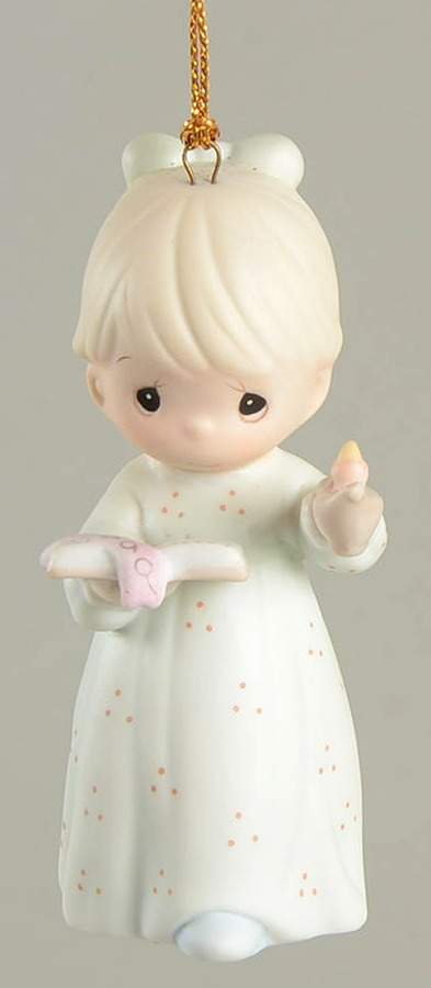 Annual Figural Ornament Once Upon A Holy Night - Boxed by Precious Moments-1