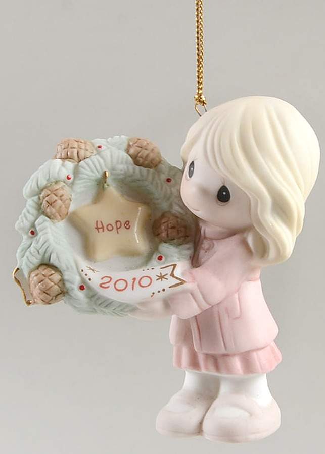 Annual Figural Ornament My Hope Is In You - Boxed by Precious Moments-1