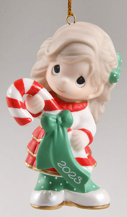 Annual Figural Ornament Sweet Christmas Wishes - Boxed by Precious Moments-1