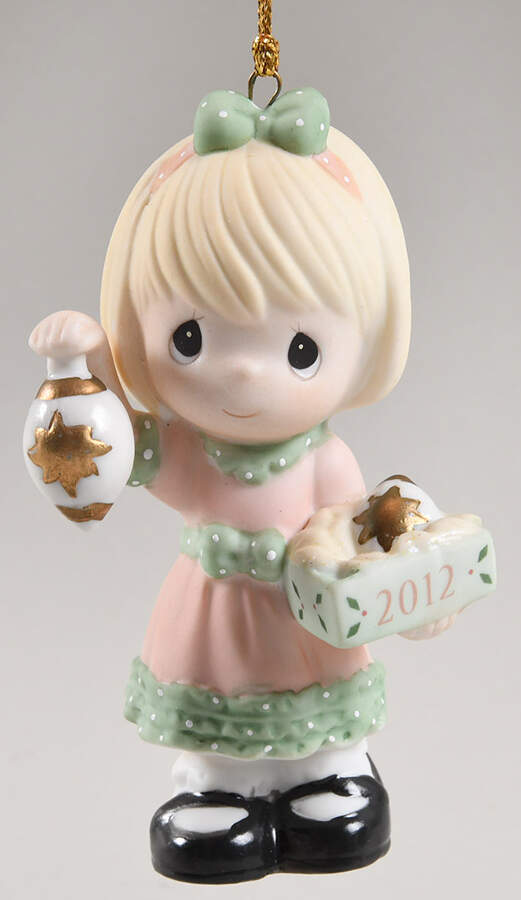 Annual Figural Ornament Light Your Heart With Christmas Joy - Boxed by Precious Moments-1