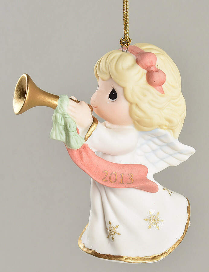 Annual Figural Ornament Peace On Earth And Goodwill To All - Boxed by Precious Moments-1