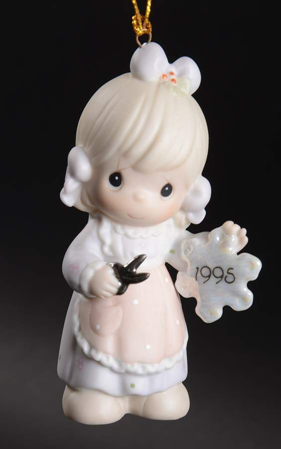 Annual Figural Ornament He Covers The Earth With His Beauty - Boxed by Precious Moments-1