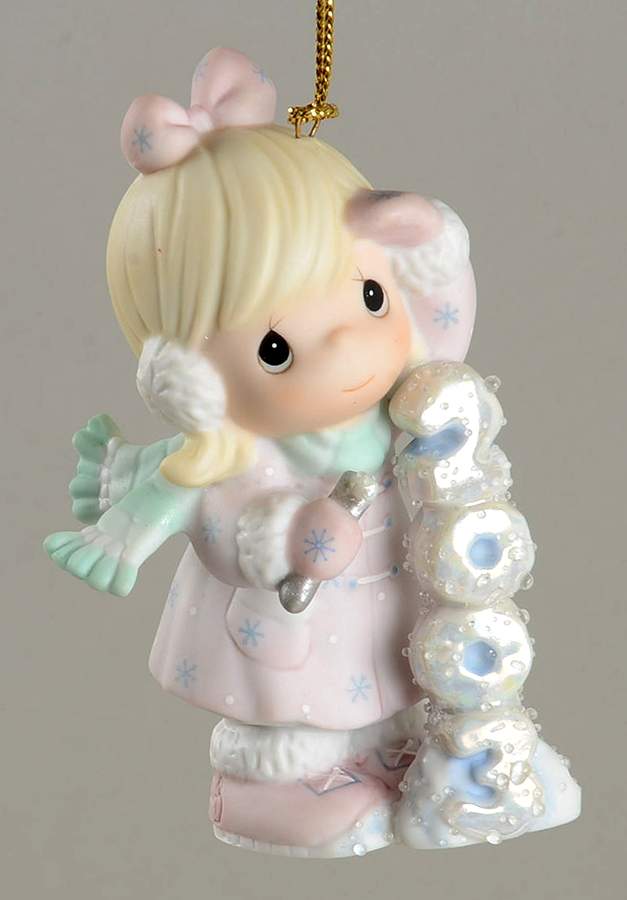 Annual Figural Ornament Icy Good Times Ahead - Boxed by Precious Moments-1
