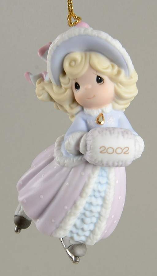 Annual Figural Ornament May Your Holidays Sparkle With Joy - Boxed by Precious Moments-1