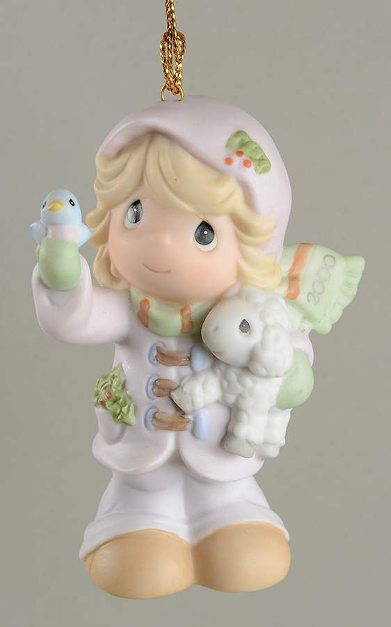 Annual Figural Ornament The Future Is In Our Hands - Boxed by Precious Moments-1