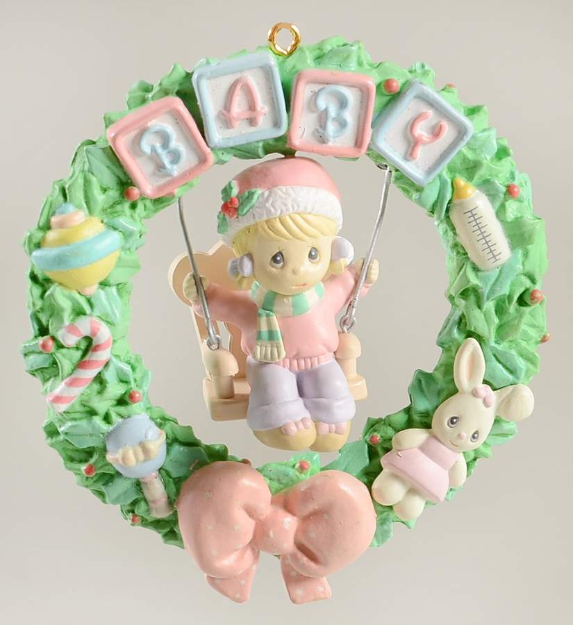 Holiday Expressions Ornaments Baby's First Christmas  - Boxed by Precious Moments-1