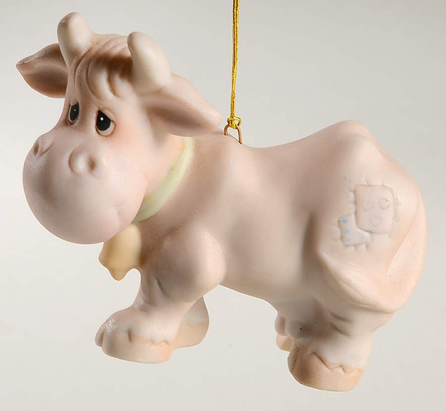 Nativity Ornaments Cow - No Box by Precious Moments-1