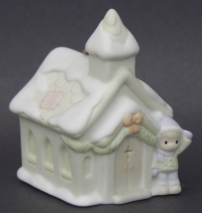 Sugar Town Ornaments Chapel - No Box by Precious Moments-1