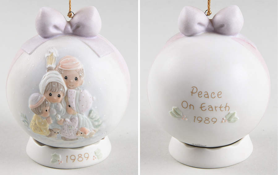Masterpiece Ball Ornament Peace On Earth - No Box by Precious Moments-1