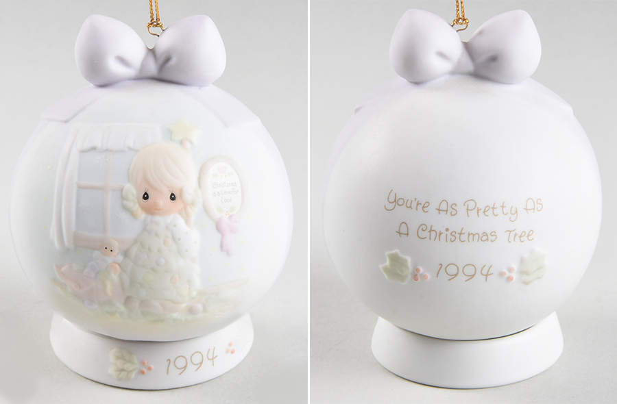 Masterpiece Ball Ornament You're As Pretty As A Christmas Tree - No Box by Precious Moments-1