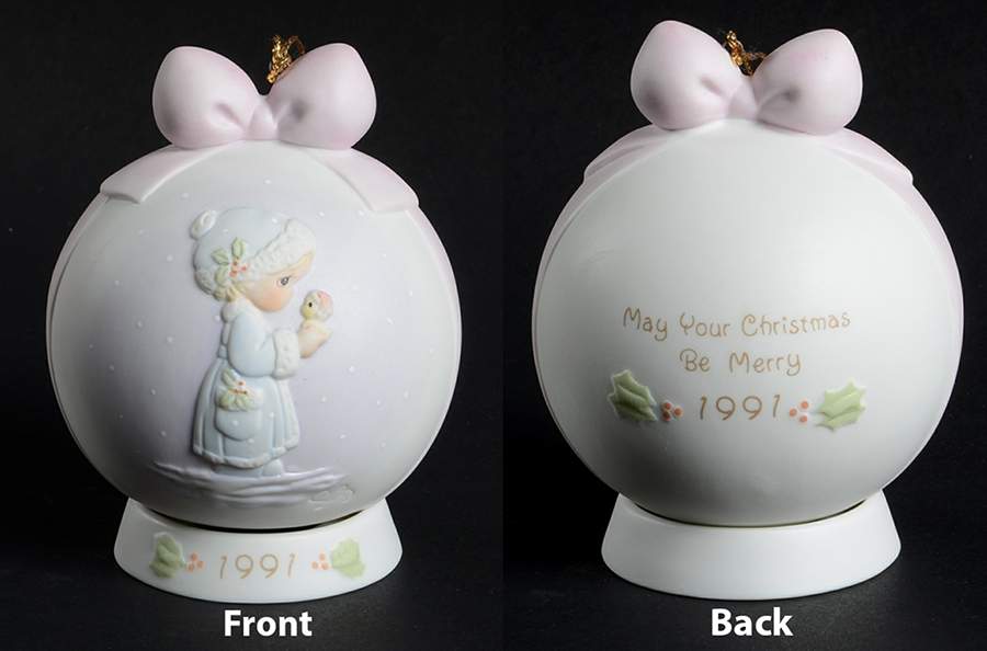 Masterpiece Ball Ornament May Your Christmas Be Merry - Boxed by Precious Moments-1