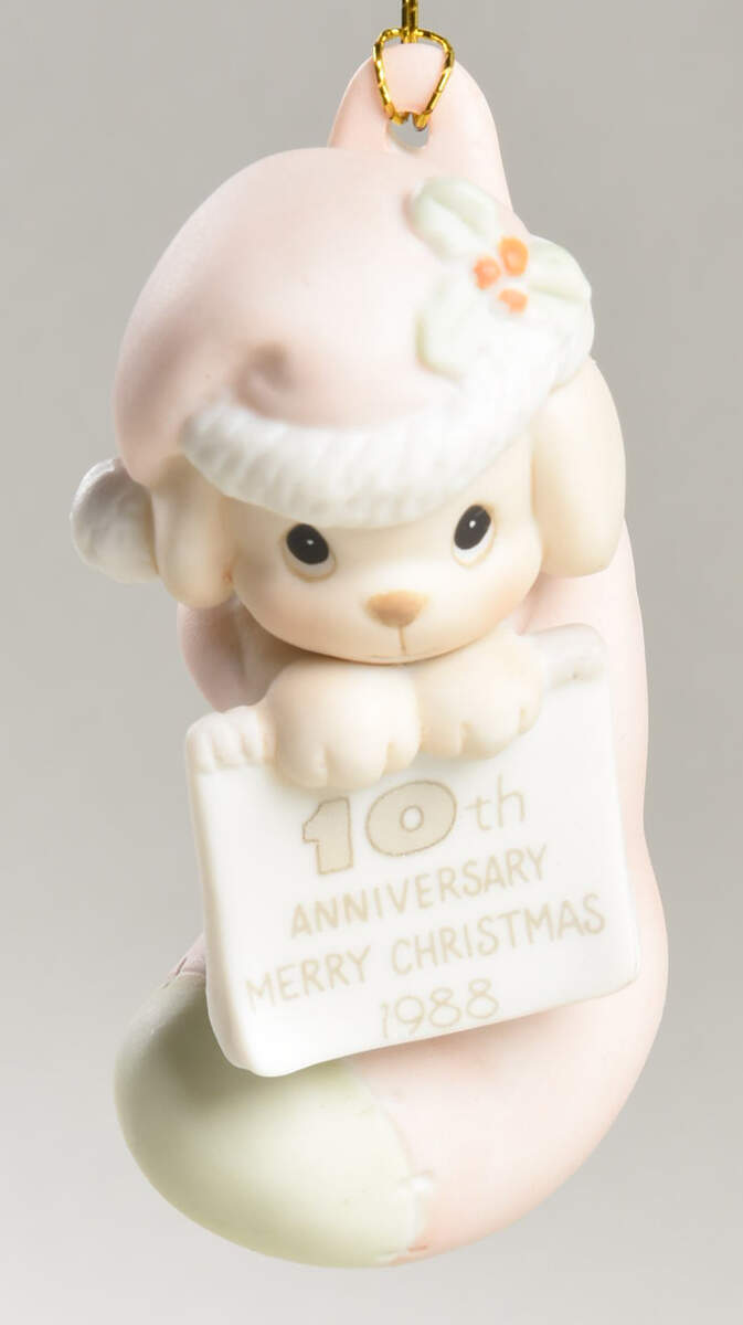 Anniversary Ornaments You Are My Gift Come True-10 Years - No Box by Precious Moments-1