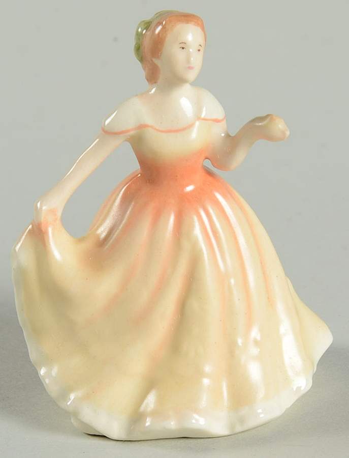 Royal Doulton Pretty Ladies-Tiny Deborah-1995 - No Box by Cardew Design-1