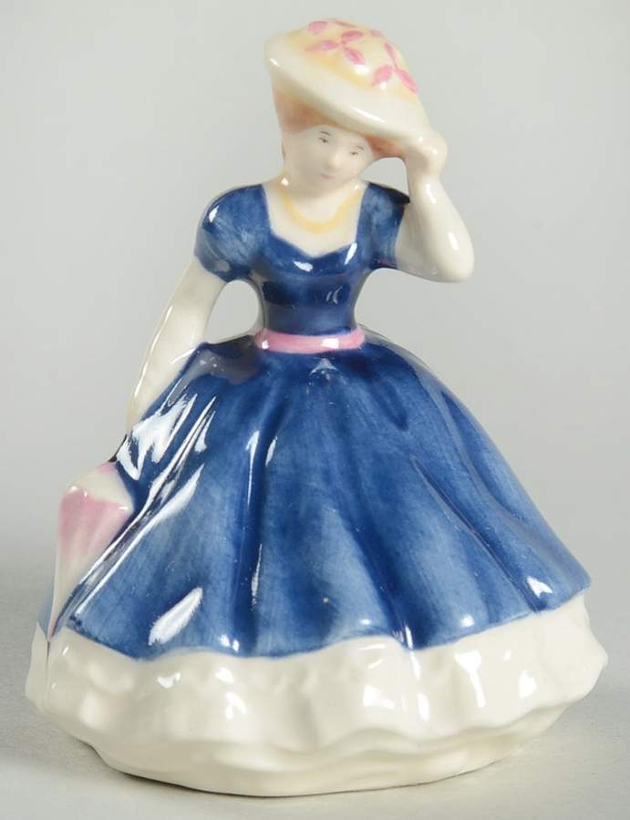 Royal Doulton Pretty Ladies-Tiny Mary-1992 - Boxed by Cardew Design-1