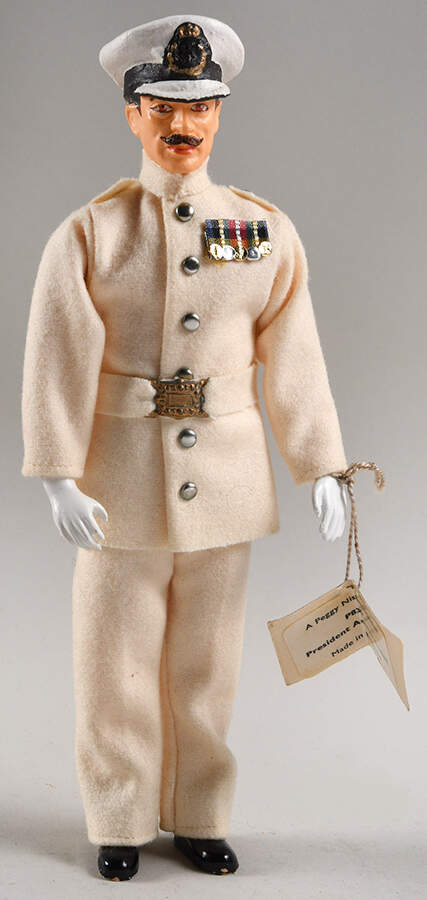 Costume Dolls President Anwar Sadat - Boxed by Peggy Nisbet Ltd-1