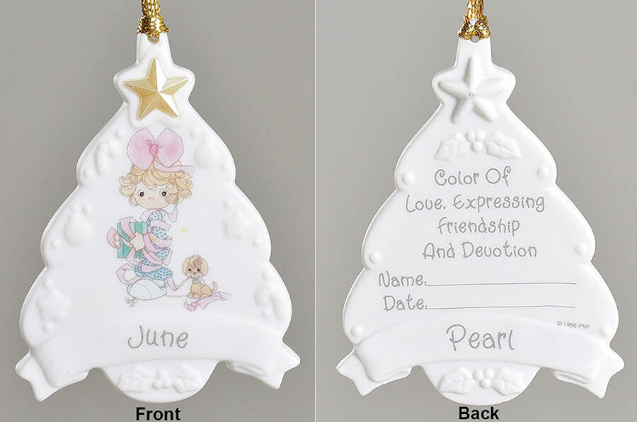 Birthstone Ornaments June - Boxed by Precious Moments-1