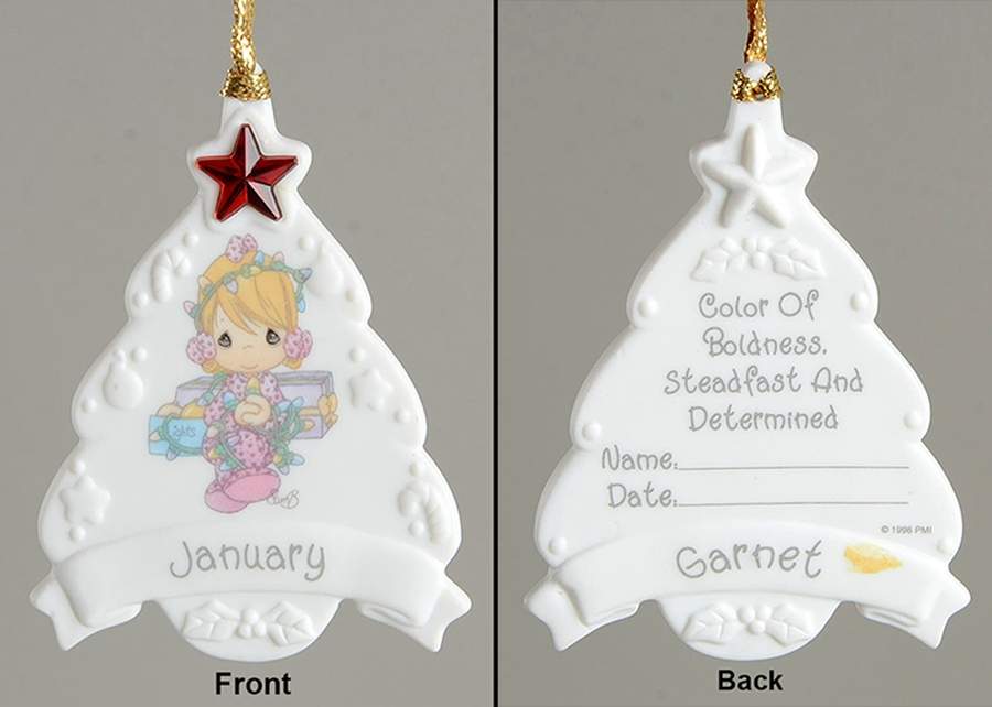 Birthstone Ornaments January - With Box by Precious Moments-1