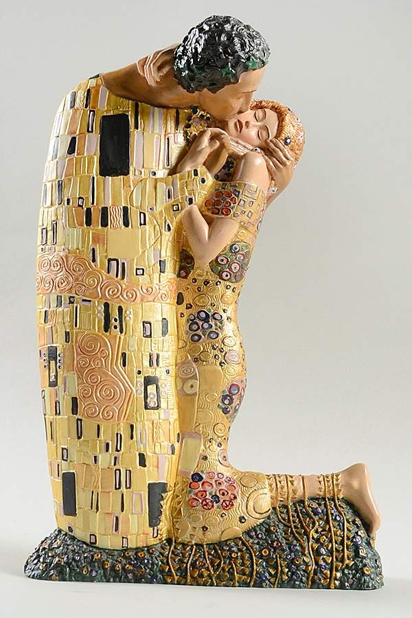 Gustav Klimt Mouseion Figurines The Kiss - No Box by Parastone-1