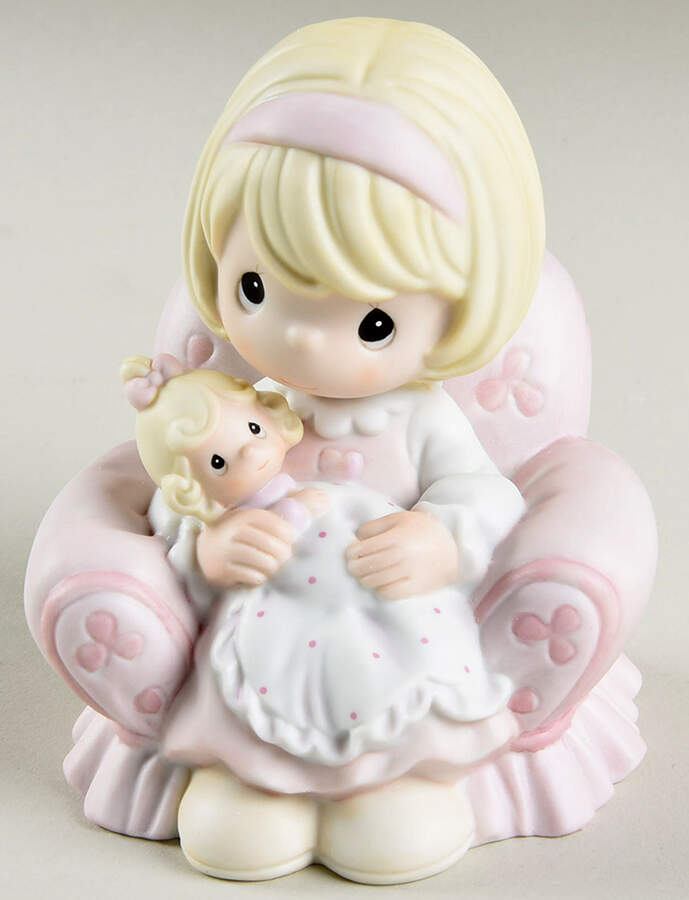 You Must Be Tickled Pink House-You Must Be Tickled Pink - No Box-House Mark by Precious Moments-1